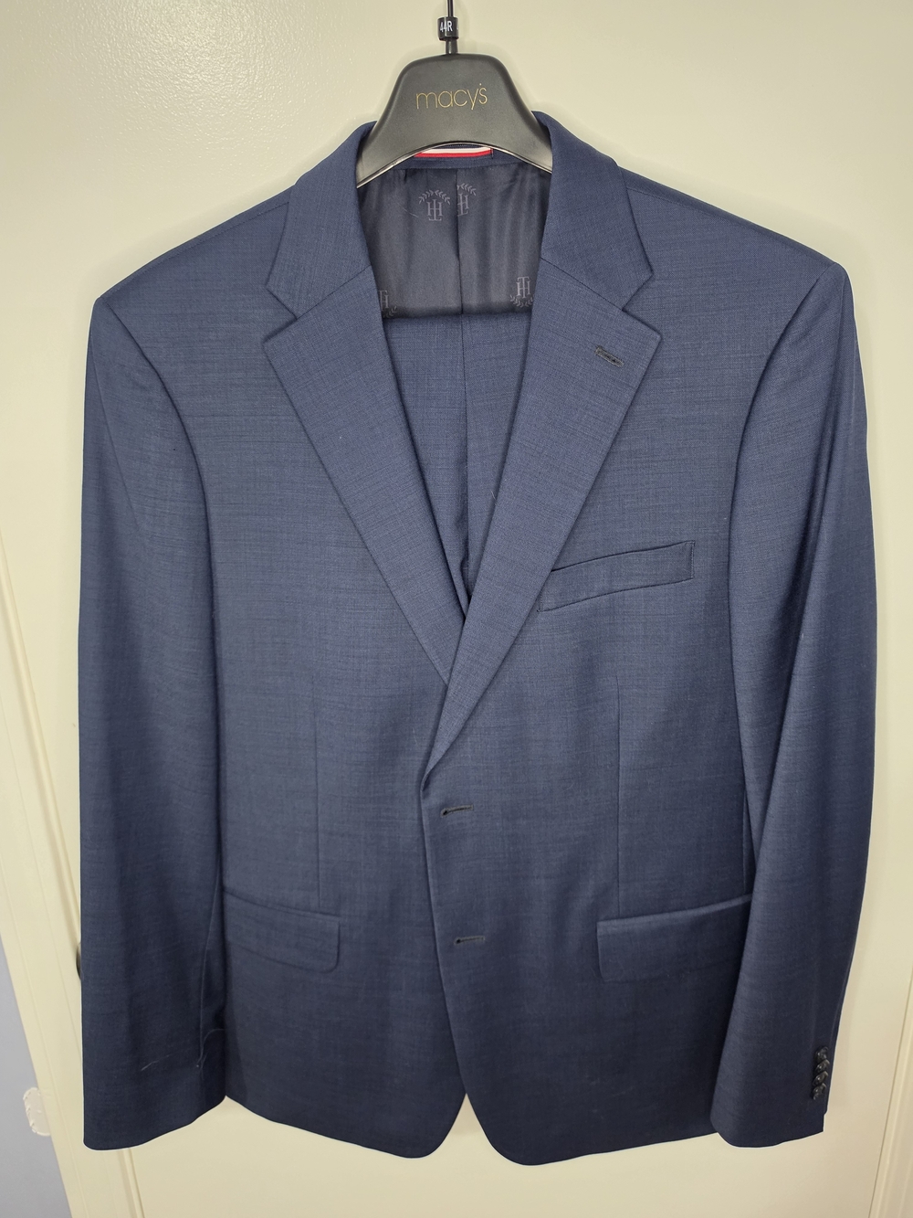 Men's Navy Blue Suit Jacket & Pants